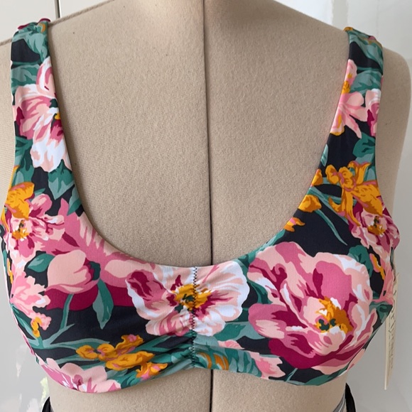 TORI PRAVER Bikini Top Size-Large Vintage Black NWT - Picture 8 of 13